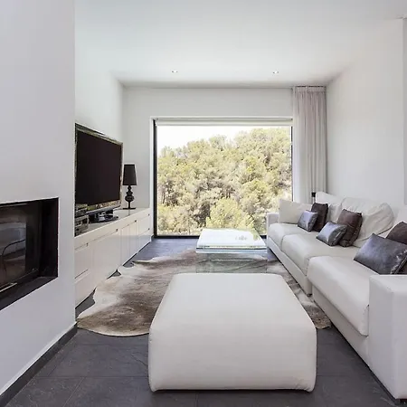 Architect Modern Design In Sitges Hills Villa *